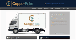 Desktop Screenshot of copperpalmmoving.com